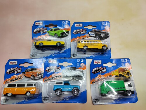 美驰图迷你小车1:64合金车模仿真宝马雪佛兰福特野马奔驰汽车模型