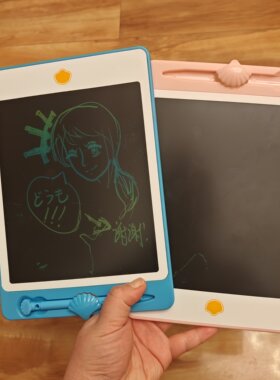 无包装儿童液晶手写板小孩写字画画涂鸦板电子画板留言板练字计算