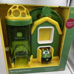 汽车玩具出口美国品牌超大kids john deere男孩车库玩具礼物