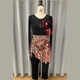 新疆铃铛舞古丽米娜舞蹈表演服少数民族艺考服装银铃舞艺考舞台服