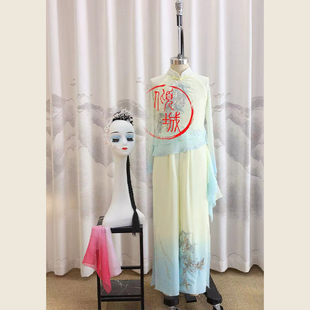 胶州秧歌晓春三月艺考服装定制比赛服装演出服剧目服