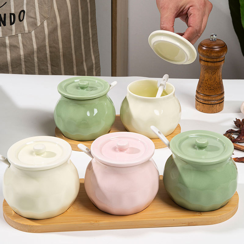 德国工艺猪油罐家用耐高温陶瓷厨房红油罐子辣椒油专用带盖荤油罐