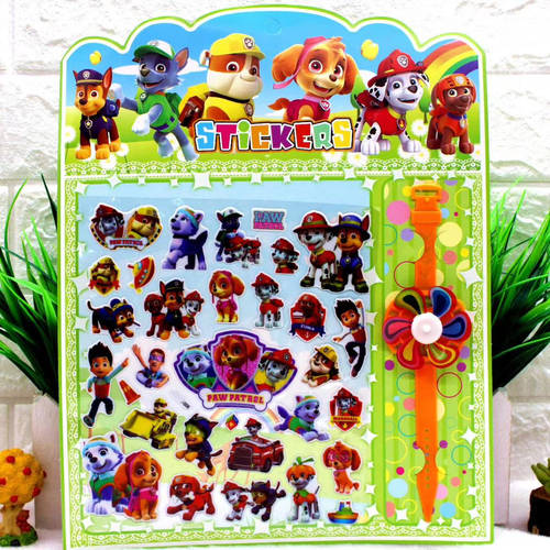 贴画立体组合奖励玩具配货