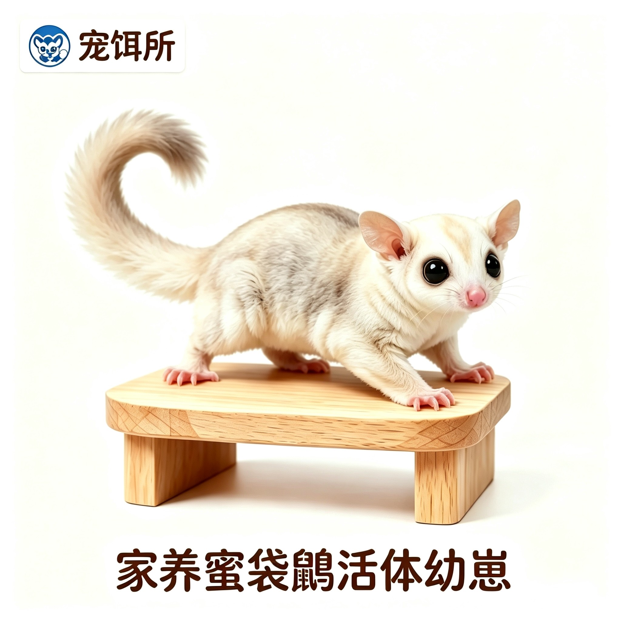 澳洲蜜袋鼯活宠幼崽蜜袋鼬活体口袋小宠物网红小型飞鼠宠物包邮