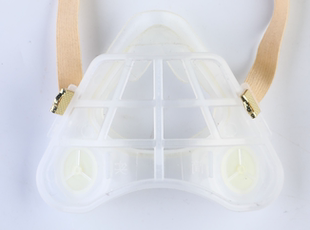 新款 凹嘴梯形软硅胶防尘透气鼻架1个装