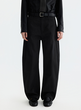 PURE2 CURVED PANTS 意大利BESTE高密斜纹廓型弯刀裤