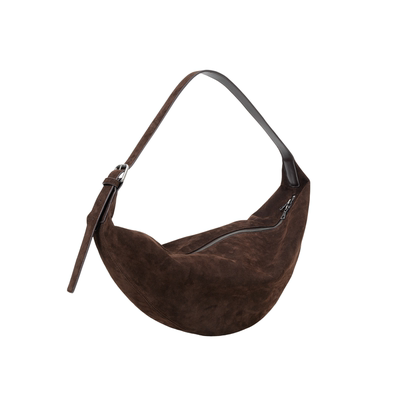 PURE2麂皮斜挎可颂月牙牛角包