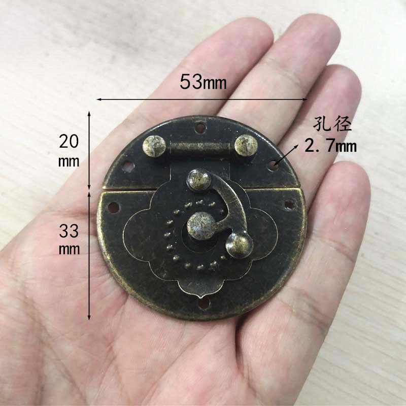 53mm樟木箱扣礼盒搭扣木盒锁酒盒首饰盒包装配件茶叶箱锁牌弯钩扣,基础建材,暗箱扣,淘宝优惠券,粉丝福利购,淘宝优惠卷