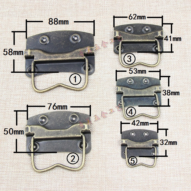 铁质拉手匞器木箱五金复古