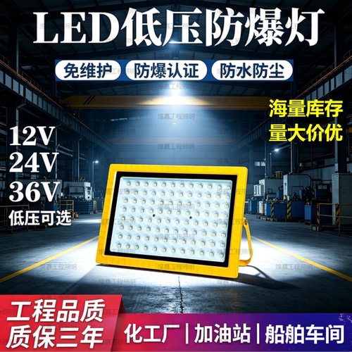 免维护led防爆灯低压防水投光灯