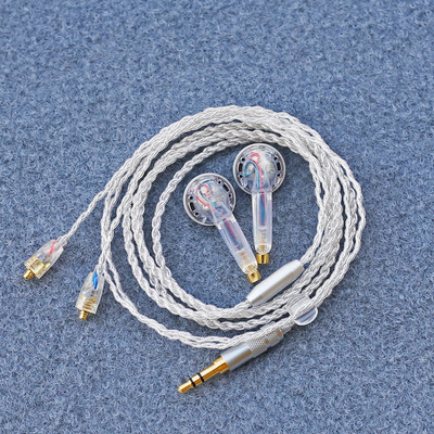 定制diy耳机可插拔透明耳塞