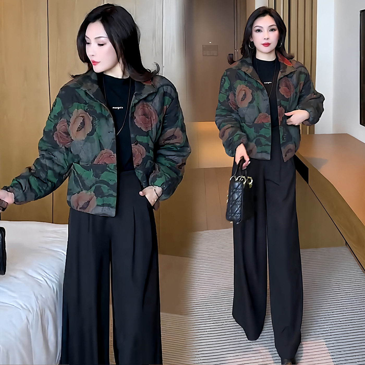 独特漂亮冬装夹棉外套棉衣女2025新款保暖棉服今年流行的新款棉袄,女装/女士精品,棉衣/棉服,淘宝优惠券,粉丝福利购,淘宝优惠卷