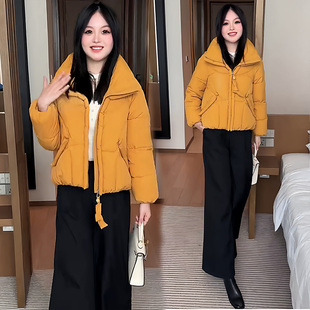 巨好看的冬装厚外套棉衣女2025新款羽绒棉服爆款今年流行棉袄大衣