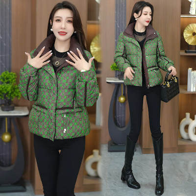 羽绒棉服洋气独特别致小棉袄大衣