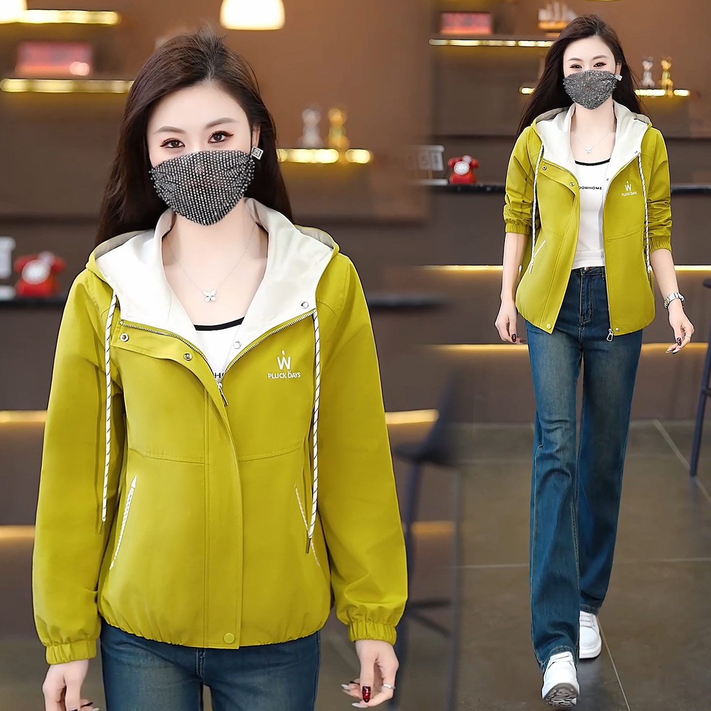 超好看别致春季外套女装2026新款今年流行爆款派克服休闲夹克大衣