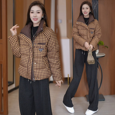 爆款羽绒棉服韩系超好看棉袄大衣