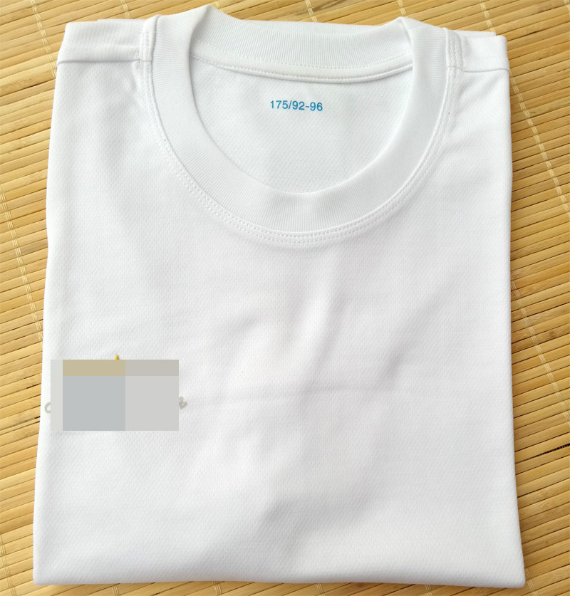 正品飞行员圆领衫3543厂短袖背心白色速干透气吸汗体能服上衣男潮