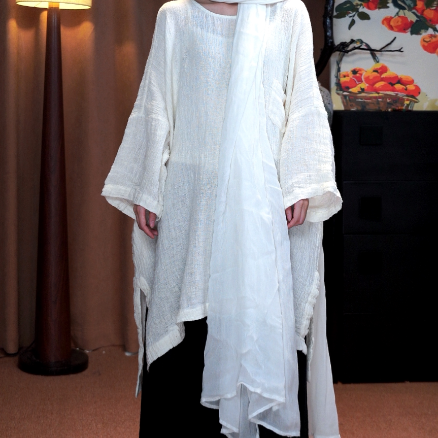 知否（冰楚)亚麻上衣,女装/女士精品,汉服上装,淘宝优惠券,粉丝福利购,淘宝优惠卷