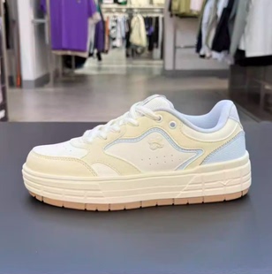 安踏正品皎月女小白鞋2025冬新款休闲经典潮流运动板鞋122548032