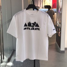 安踏短袖t恤男女同款2025夏季新款情侣宽松休闲速干上衣172528115