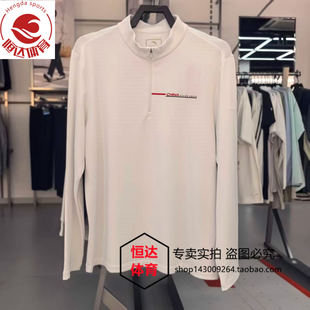 152547401N T恤卫衣针织衫 男2025冬季 薄绒潮流半拉链立领长袖