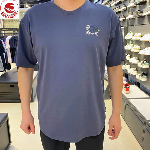 安踏×大力水手冰丝运动t恤男