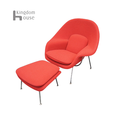 北欧Womb Chair子宫椅胎盘椅懒人休闲躺椅家用客厅阳台布艺沙发椅