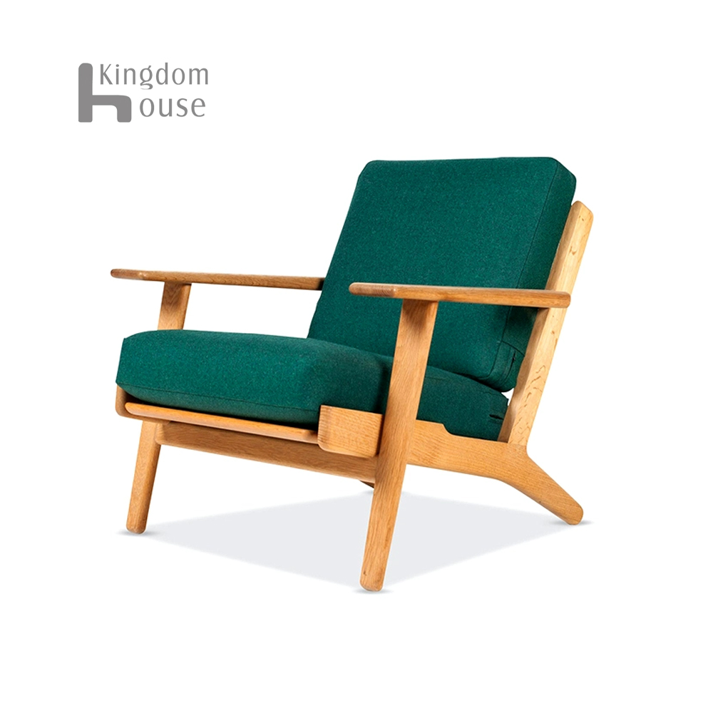 Hans Wegner plant wooden chair丹麦设计师家具实木 沙发休闲椅