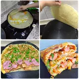 Толстая блинная кастрюль чугун
