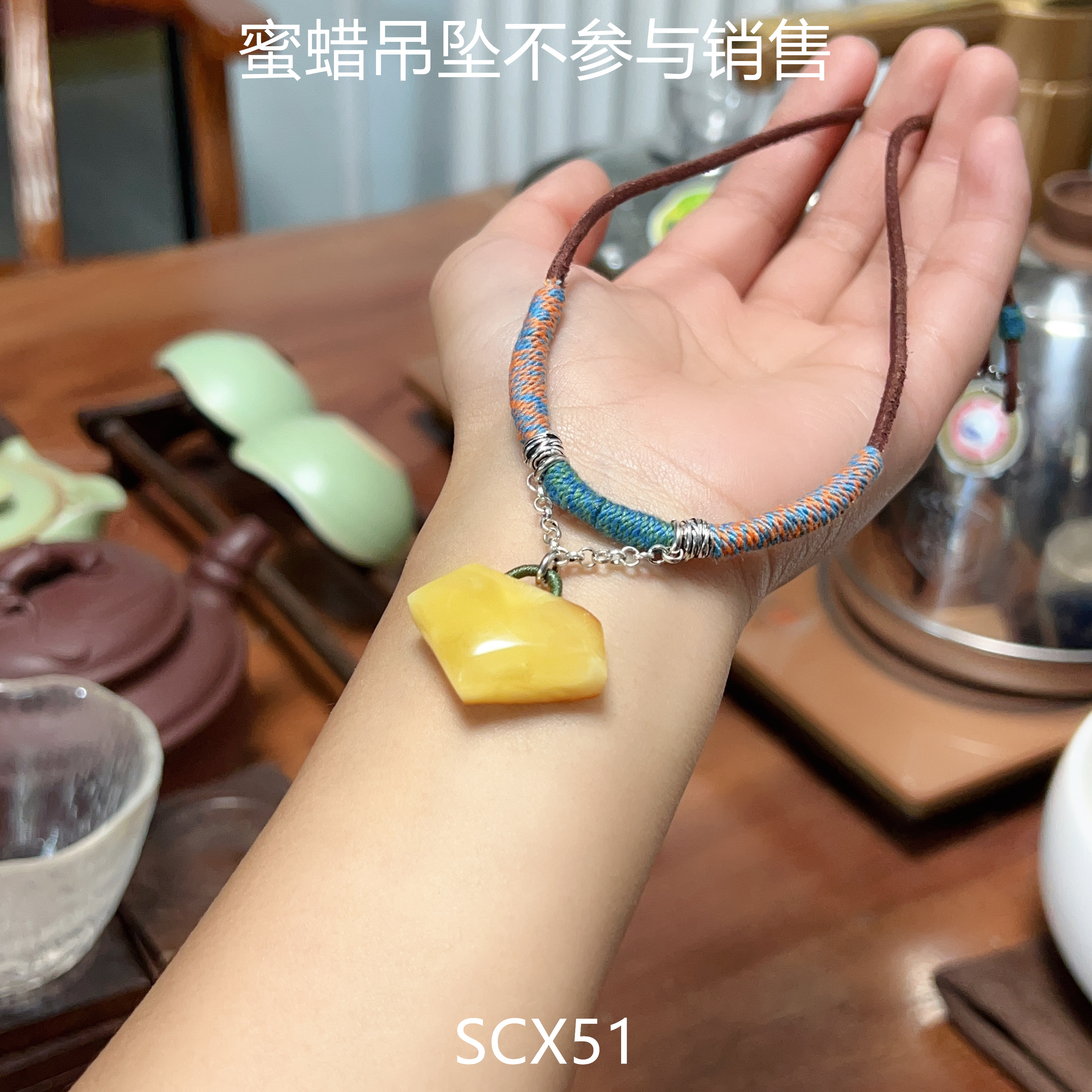 二姐家原创藏式原矿银项链情侣
