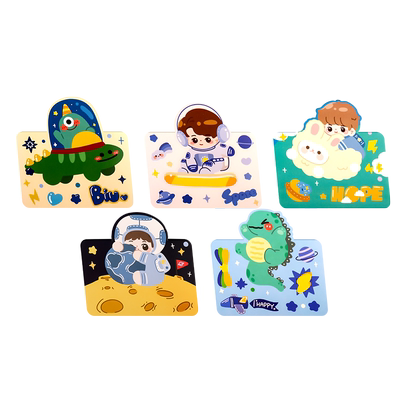 坚洲卡通可爱图案精美节日贺卡