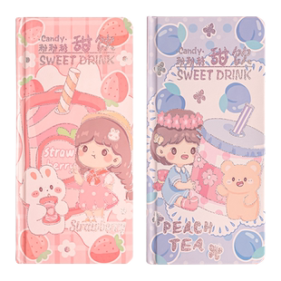 精美weeks本手帐本方格内页周计划本手账本网格2022新款可爱笔记week简约少女心ins迷你高颜值记录本日程本