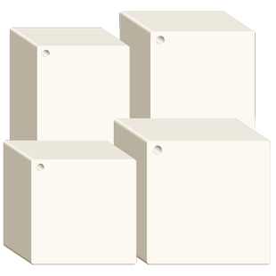 空白卡片硬质英语单词卡片纸手写自制diy手绘涂鸦拼贴手帐写字打孔空白明信片随身便携留言记忆小卡片定制