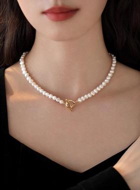 魅幻OT扣巴洛克毛衣链项链