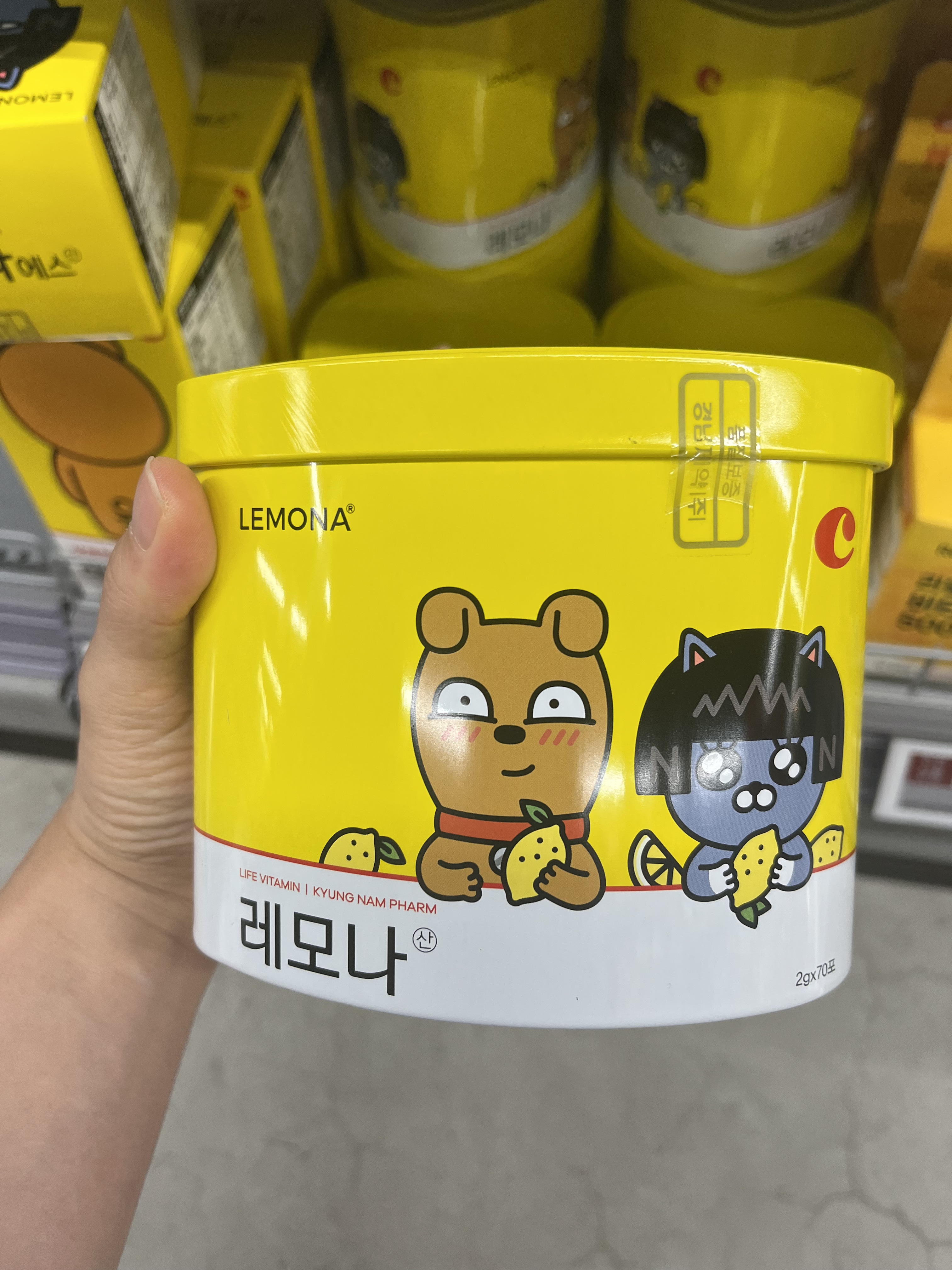 韩国直邮韩本土版 lemona益生菌