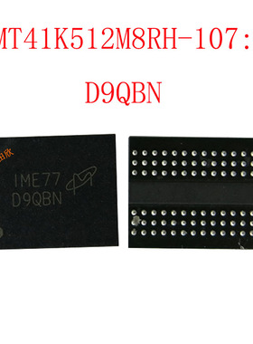 MT41K512M8RH-107:E  丝印D9QBN 封装BGA78 存储器IC