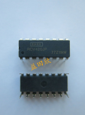 RCV420JP RCV420 直插DIP16 精密电流环路接收器 全新原装