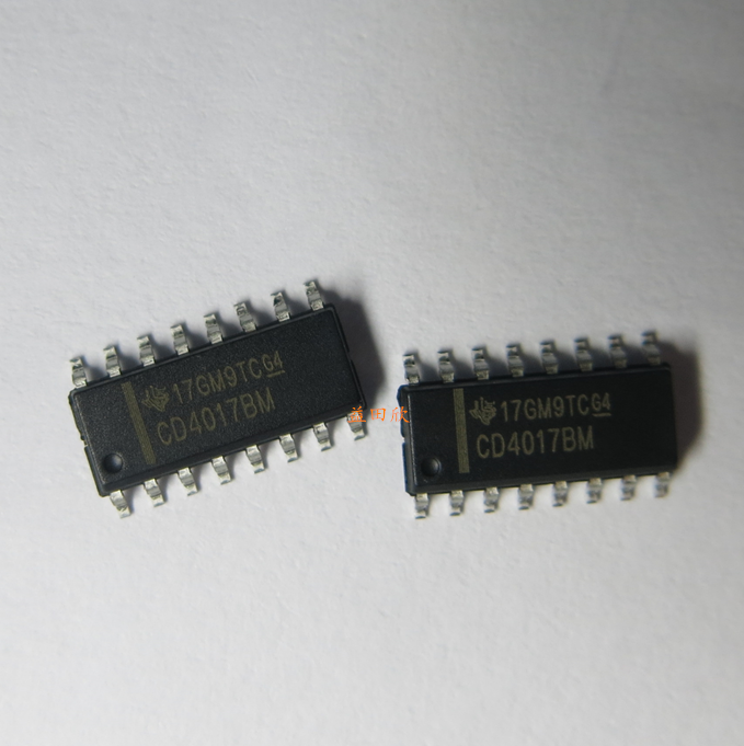 CMOS十进制计数器SOP16