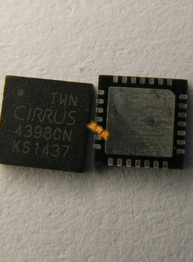 CS4398-CNZ 4398CN QFN28    集成电路   24位DAC数模转换器 现货