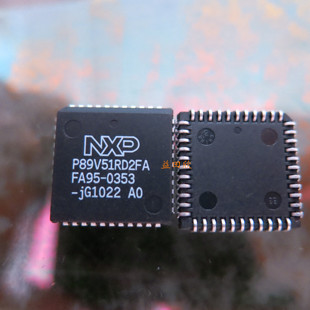 正品 P89V51RD2FA PLCC44P 89V51 P89V51RD 现货低价直拍