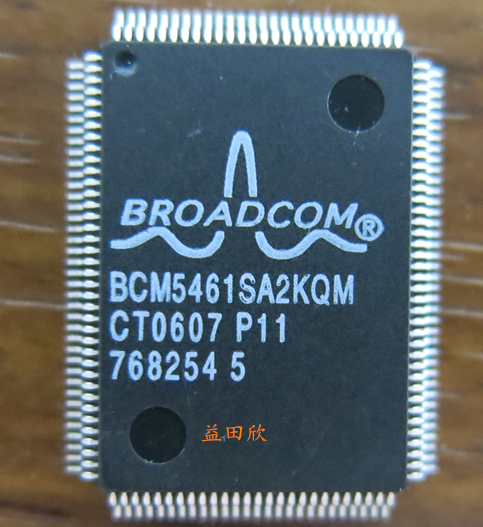 正品 BCM5461 BCM5461SA2KQM  BCM5461SA2KQMG QFP128 直拍