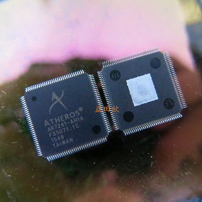 AR7241-AH1A 路由芯片通信IC主频400MHz ATHEROS QFP128