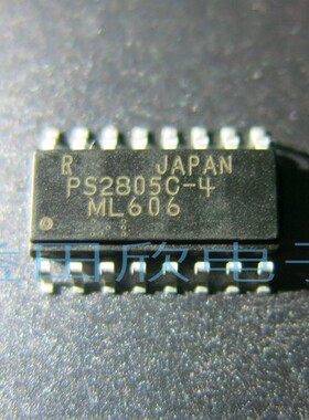 PS2805C-4 NEC  SOP-16晶体管输出光电耦合器 品质保障