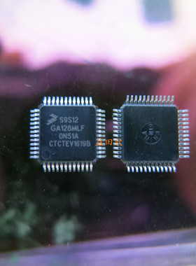 正品 S9S12GA128MLF S9S12GA128F0MLF MLFR QFP48 FREESCALE 直拍