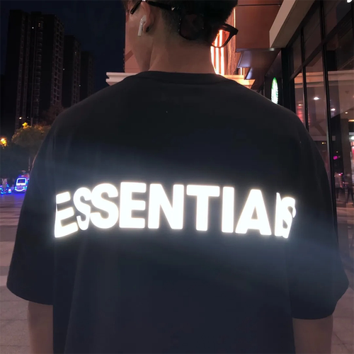 反光essentials短袖T恤男女美式