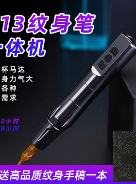 刺青割线打雾无线超轻纹身一体机