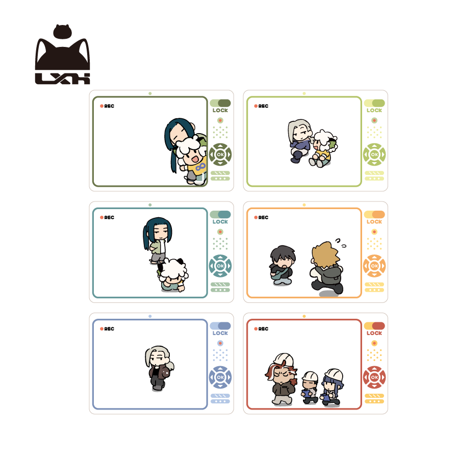【新品预售】罗小黑战记2三二一 茄子！亚克力透卡拍照卡打卡周边