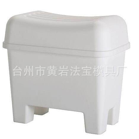 供应收纳凳换鞋凳子塑料模具制造加工模具注塑设计