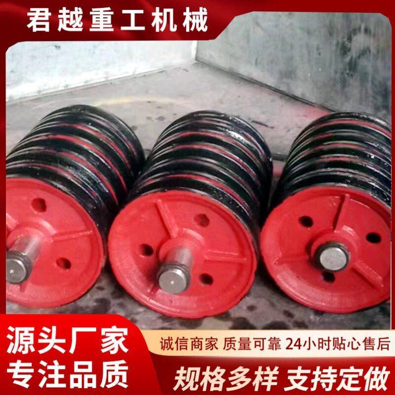 起重机配件滑轮片总成行车轮组速机安全滑线行车端梁起重机检修