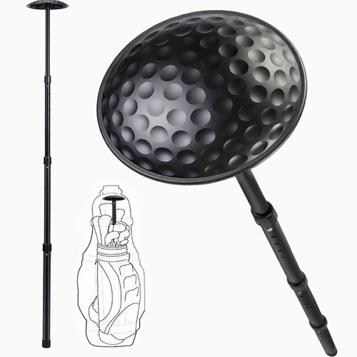 高尔夫球包支撑杆4节可伸缩调节